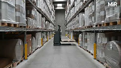 MiR1200 Pallet Jack - AI Pallet detection