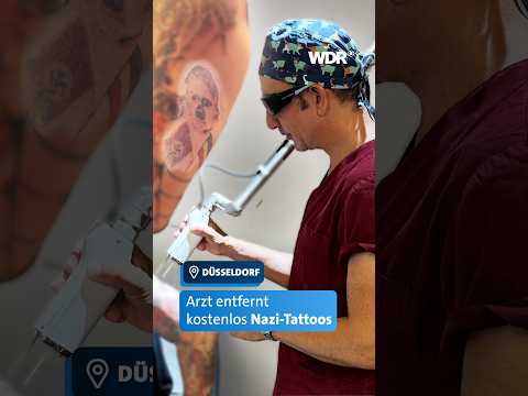 Düsseldorfer Arzt entfernt Nazi-Tattoos kostenlos I WDR #shorts #tatttoo #news