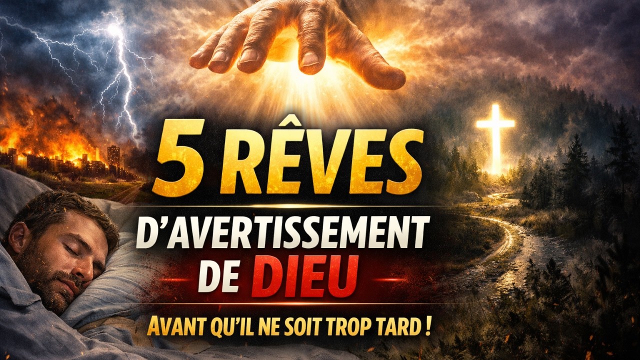 5 Rêves que Dieu utilise pour t’AVERTIR AVANT QUE QUELQUE CHOSE N’ARRIVE | Sagesse biblique