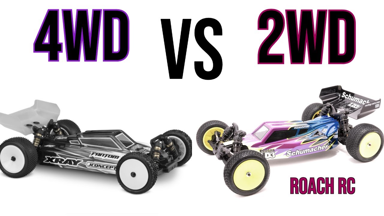 2wd Buggy Vs 4wd Buggy (RC Racing)