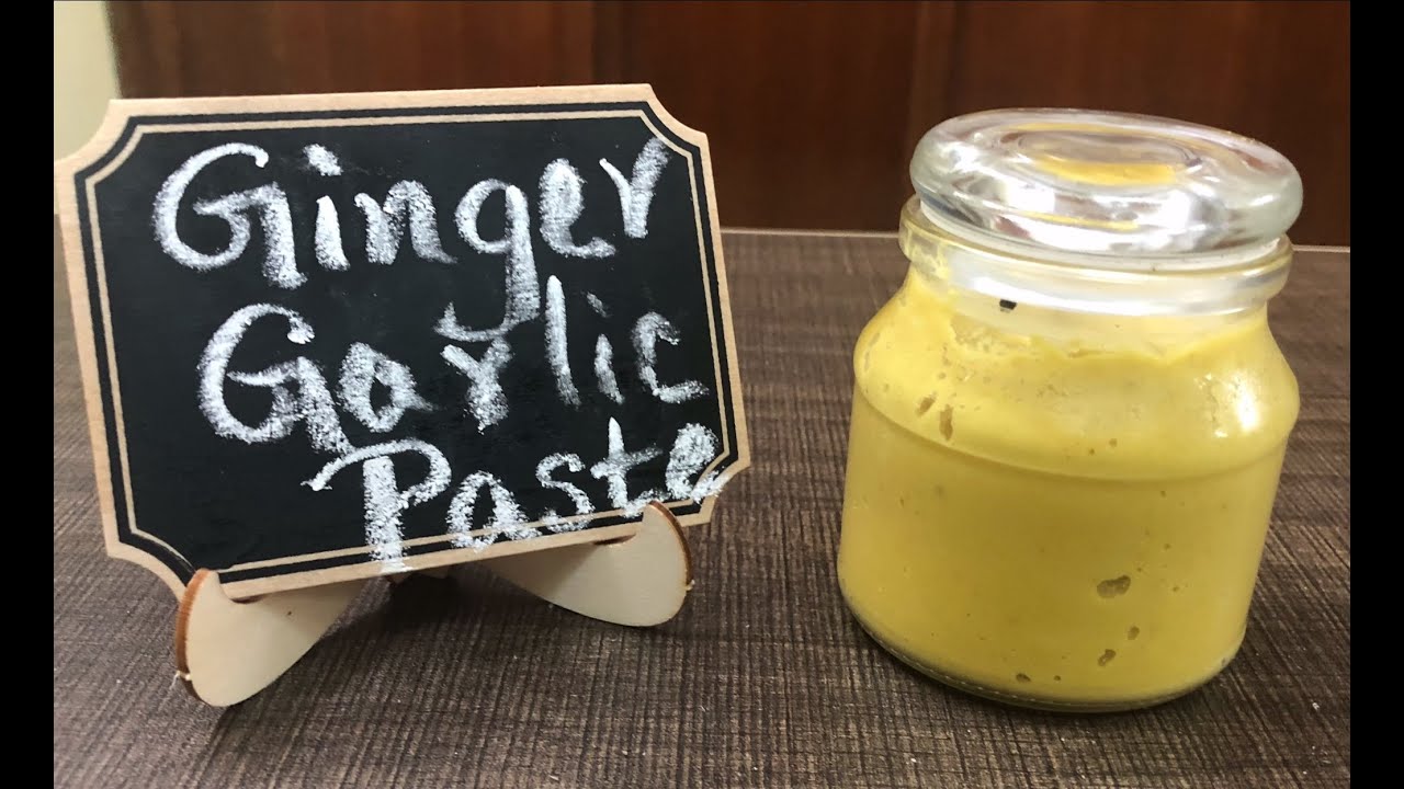 Ginger Garlic Paste (in Tamil) Samik’s Adorable Cooks YouTube