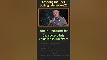 What is a JIT? - Cracking the Java Coding Interview