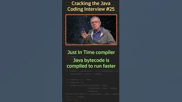 What is a JIT? - Cracking the Java Coding Interview