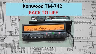 #251 Kenwood TM742 saved from suffering ageing