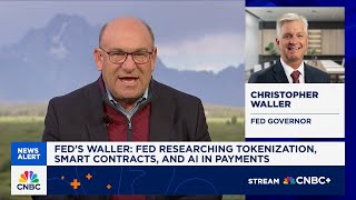 Fed's Waller: Fed researching tokenization, smart contracts, and AI in payments