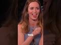 Emily Blunt Got Asked THIS… And It Got Awkward 😳 #Shorts #EmilyBlunt