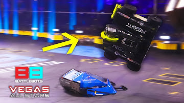 [Full Fight] Whiplash Gets Flipped 17 TIMES By The All Mighty Blip | Vegas All Stars | BATTLEBOTS