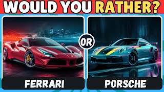 Would You Rather…? Luxury Car Edition 💎🚘💲