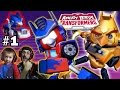 Lets Play Angry Birds Transformers Part 1: Free Bumblebee! (Dad & Chase Gameplay Commentary)