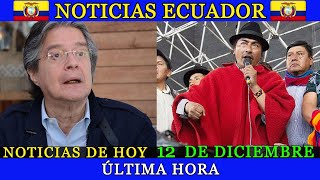 NOTICIAS ECUADOR: HOY 12 DE DICIEMBRE 2021 ÚLTIMA HORA #Ecuador #EnVivo