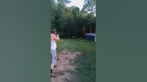 50 cal muzzle loader with 200 grains of black powder