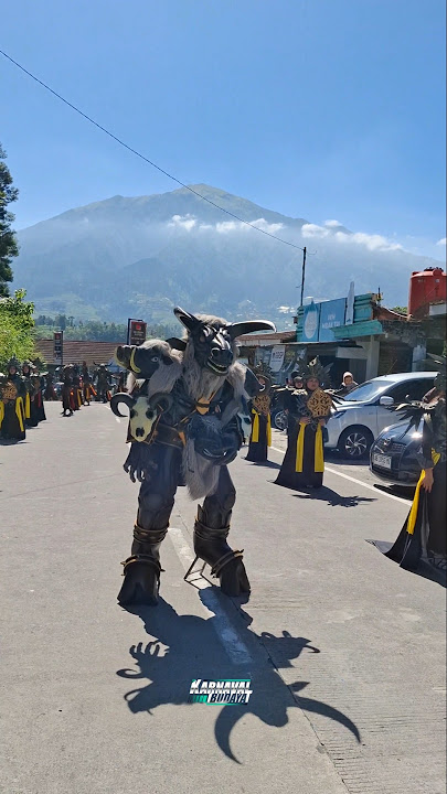 Kostum Lembu Suro - Ketep Summit Fest 2025 #karnaval #costummaker