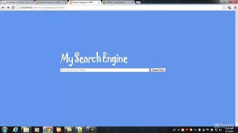 9  Validating the PHP search engine Script Building a Search Engine in PHP & MySQL