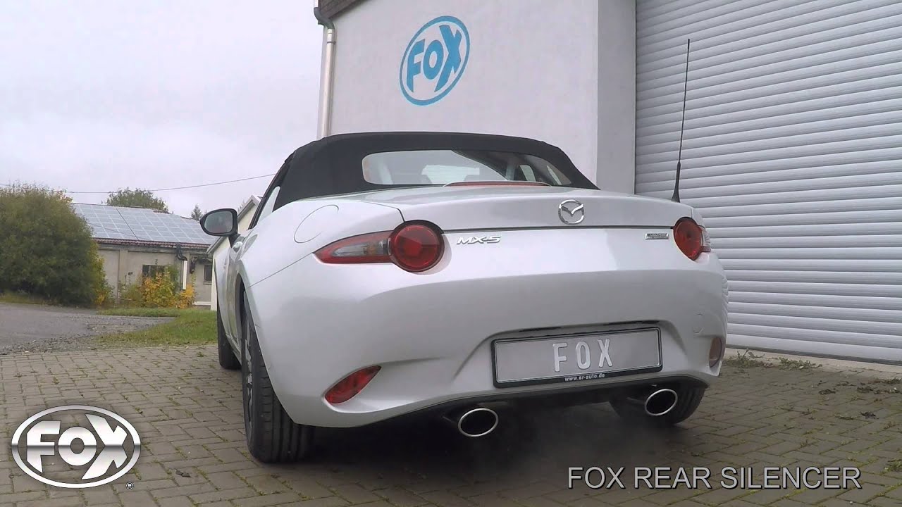 FOX(スポーツマフラー) MAZDA Roadster (ND) / ロードスター (ND) 1.5