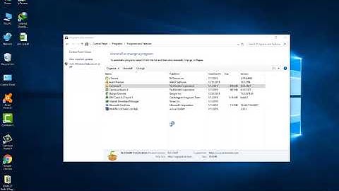 how to delete Camtasia from Windows 10