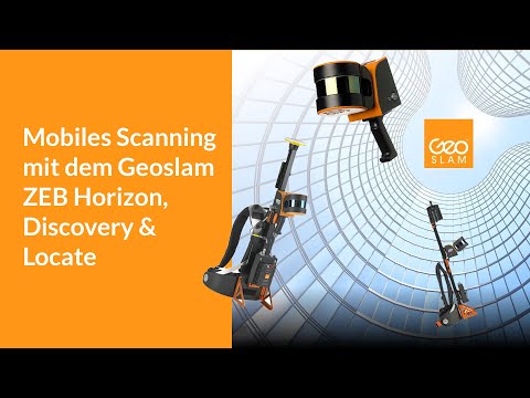 Mobiles Scannen mit dem Geoslam ZEB Horizon, ZEB Discovery & ZEB Locate