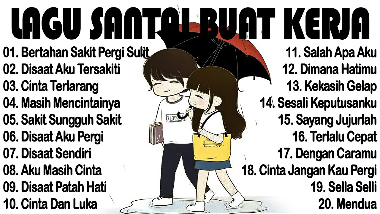 Lagu Pop Hits Indonesia Tahun 2000an || Lagu Santai Indonesia Terbaik untuk Kerja & Relaksasi