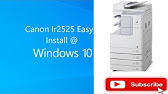 Canon Ir 2525 Installation Canon Image Runner Youtube