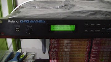 Roland D-110 + FA-06 Tutorials - Program Change control