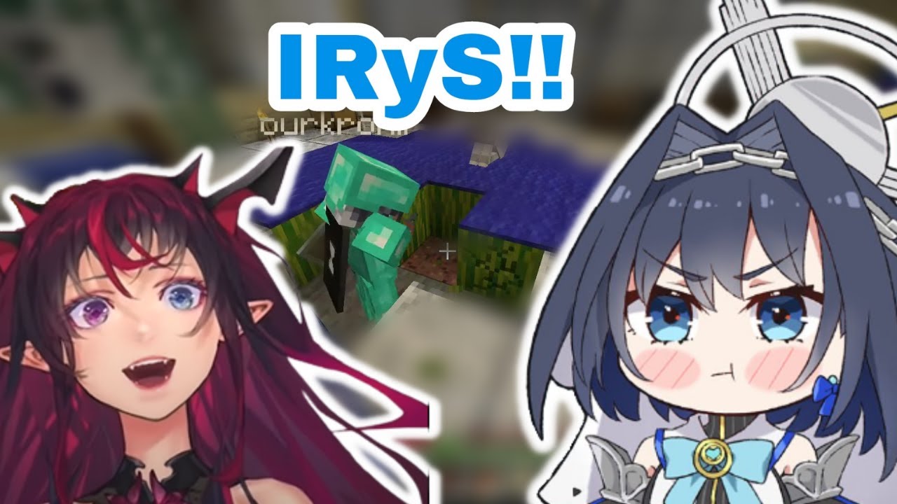 IRyS get caught by Kronii for replacing the floor of Bunkeronii with melons