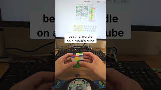 fastest wordle on a rubiks cube
Sponsored by TheCubicle: https://www.thecubicle.com/cubemaster
Use code cm for 5% off your order! fastest wordle on a rubiks cube