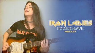 Iron Ladies: Powerslave Medley - Dave Murray Cover (Jéssica di Falchi)