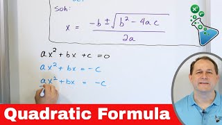 The Quadratic Formula