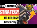 TH9 Farming Attack Strategy Without Heroes | Best Farming Army | Clash Of Clans