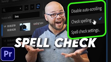New Title Spell Check Features in Premiere Pro