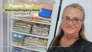 Meat Haul / Freezer Meals / Time Saving & budget Tips!