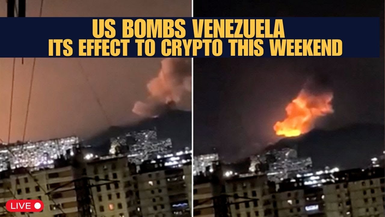 BREAKING: USA Bombs Venezuela: Oil Shock, War Risk & the Next Crypto Move