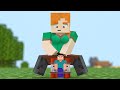 How Poor Alex revenge Steve? - Alex and Steve story - minecraft animation