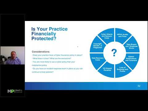 MedPro Disposal HIPAA Webinar Series Episode 4 Need for cyber insurance