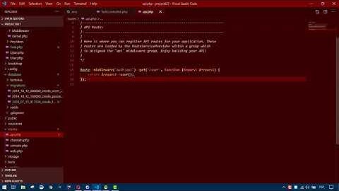 Laravel API - Menampilkan Data JSON Menggunakan Framework Laravel