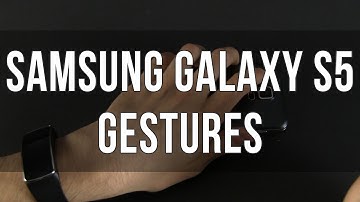 Samsung Galaxy S5 - gestures and Air View explained