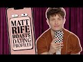 Matt rife hilariously roasts your dating profiles  cosmopolitan