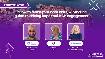 DAY 2 - How to make your data work, A practical guide to driving impactful HCP engagement