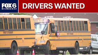 Waukesha school bus company looks for drivers | FOX6 News Milwaukee screenshot 1
