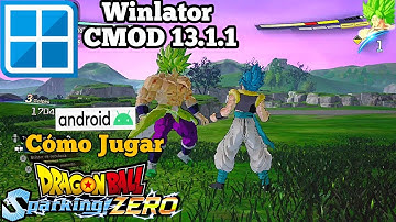 Dragon Ball Sparking Zero Winlator CMOD 13.1.1 ANDROID Gameplay 60fps Emulador PC Configuración 