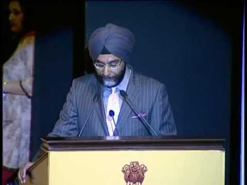 Welcome Speech by Shri Jagmohan Singh Raju - YouTube