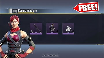 TRY TO GET FREE "SERAPH" GANGSTA & GKS DAMASCUS IN COD MOBILE