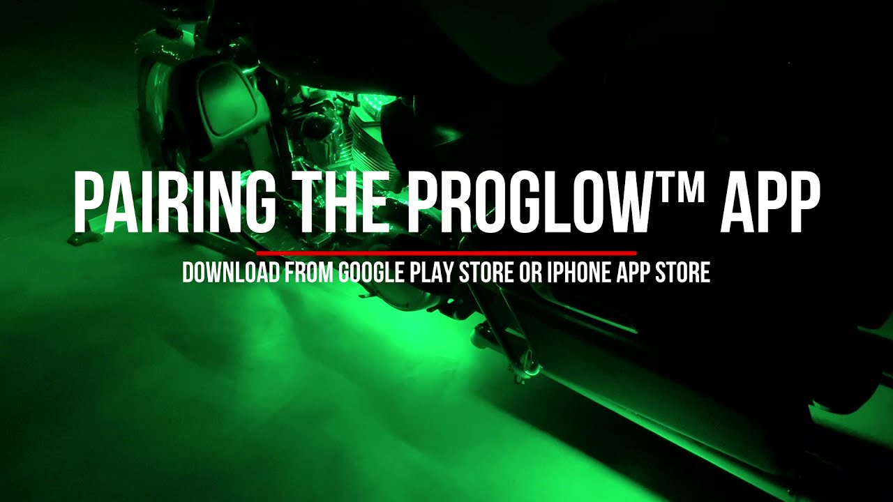 Pairing the ProGLOW™ Color Changing LED Accent Light Bluetooth Controller by Custom Dynamics®