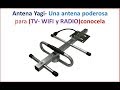 Antena Yagi📌 Una antena poderosa para (TV- WIFI y RADIO)❗conocela❓