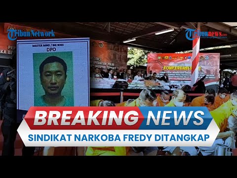 🔴BREAKING NEWS: Sindikat Narkoba Terbesar Indonesia Jaringan Internasional Fredy Pratama Ditangkap