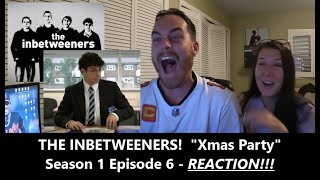 Americans React | THE INBETWEENERS | XMAS PARTY | Season 1 Episode 6 | REACTION