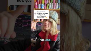 a synth i programmed in python! #musicproduction #sounddesign #dsp #synthesis #synth #python #vital