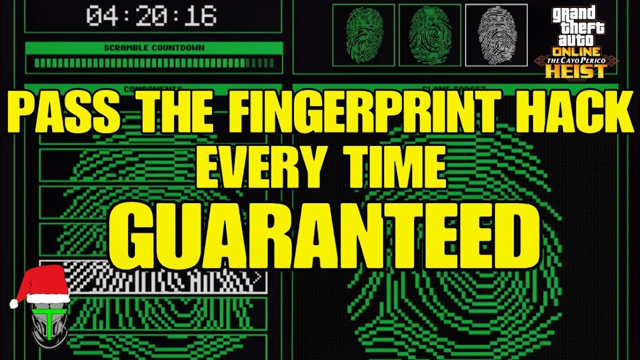 casino heist fingerprint cheat sheet