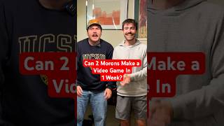 Can 2 Morons Make a Video Game in 7 Days? #gamingchallenge #gamedev #unrealengine5 #godot