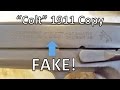 Fake Colt 1911 Copy