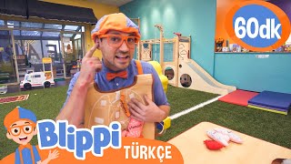 Blippi Kapalı Oyun Parkını Ziyaret Ediyor | Blippi Türkçe - Çocuklar için Eğitici Videolar